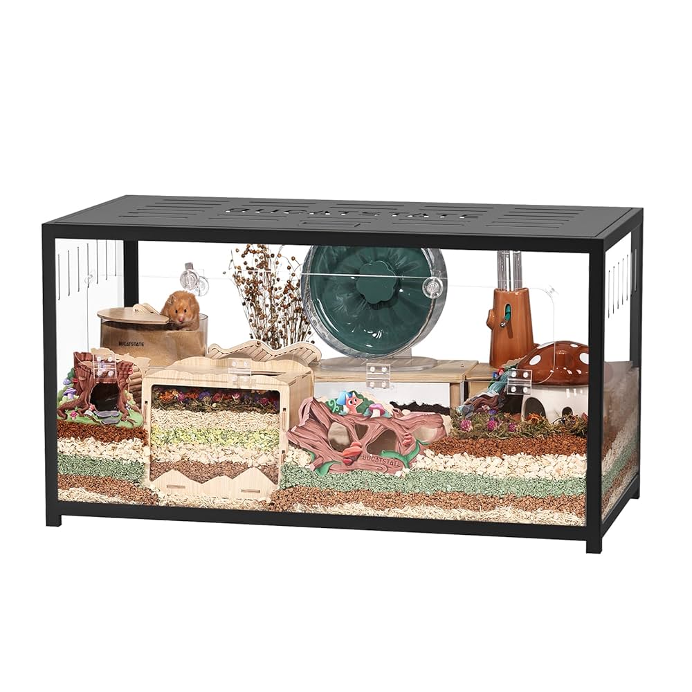 【Hamster Whisperer】BUCATSTATE 100 BUCATSTATE Metal Small Animal Cage 3.0